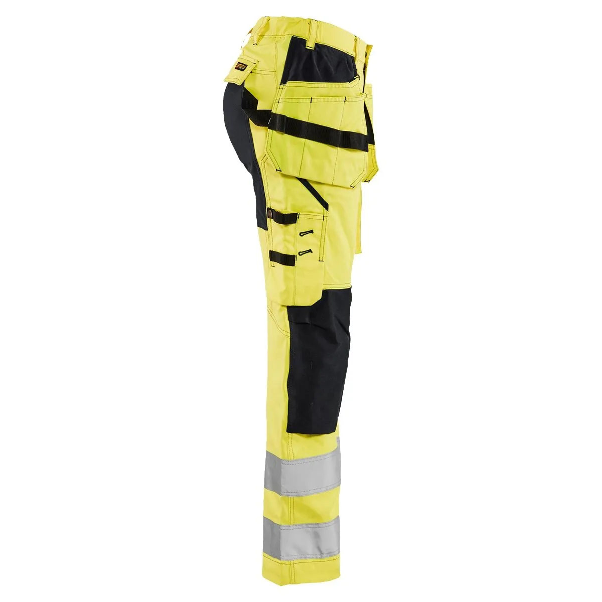 Ladies&#x20;High&#x20;Vis&#x20;Trousers&#x20;With&#x20;Stretch&#x20;7163&#x20;High&#x20;Vis&#x20;Geel&#x2F;Zwart&#x20;-&#x20;Bl&#xE5;kl&#xE4;der