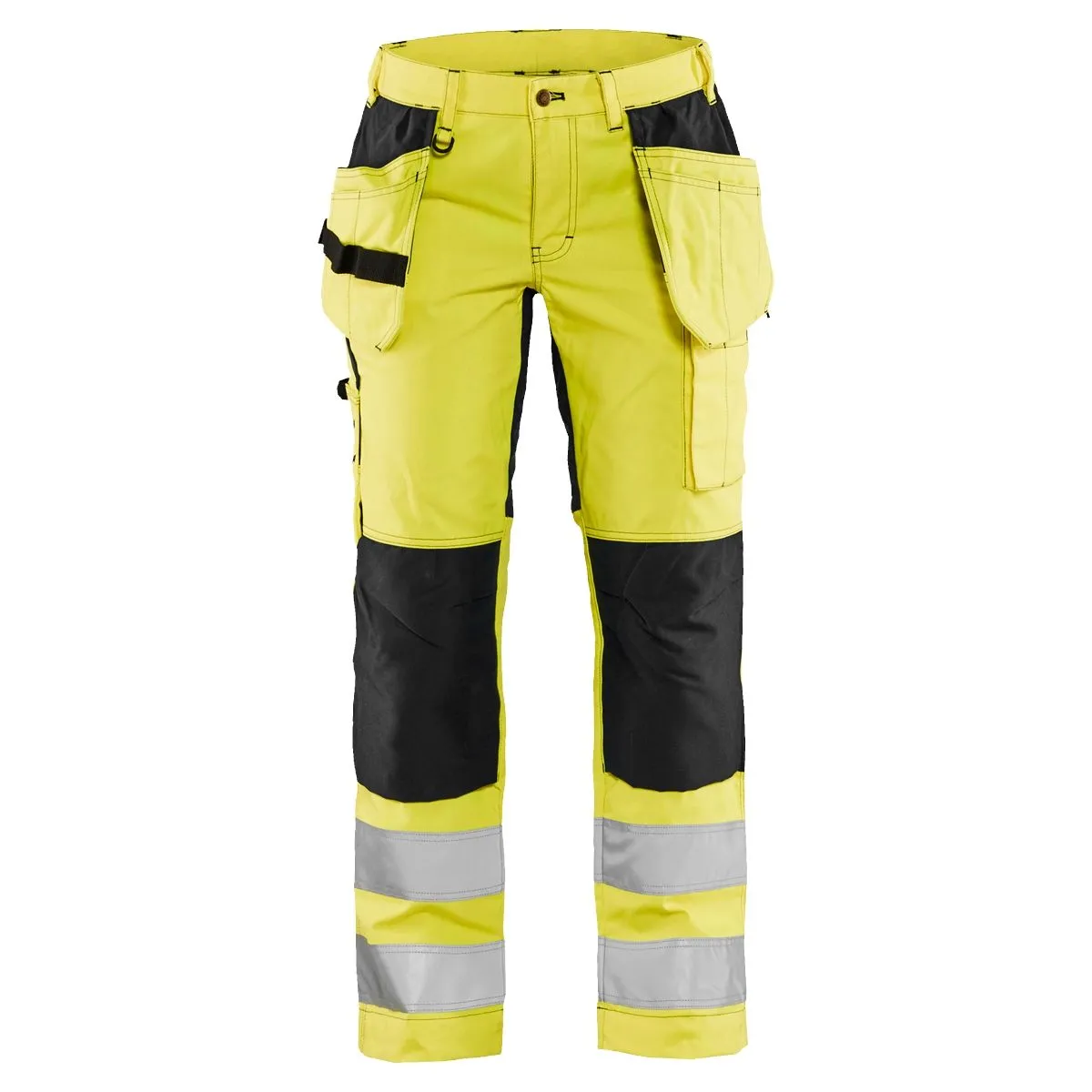 Ladies&#x20;High&#x20;Vis&#x20;Trousers&#x20;With&#x20;Stretch&#x20;7163&#x20;High&#x20;Vis&#x20;Geel&#x2F;Zwart&#x20;-&#x20;Bl&#xE5;kl&#xE4;der