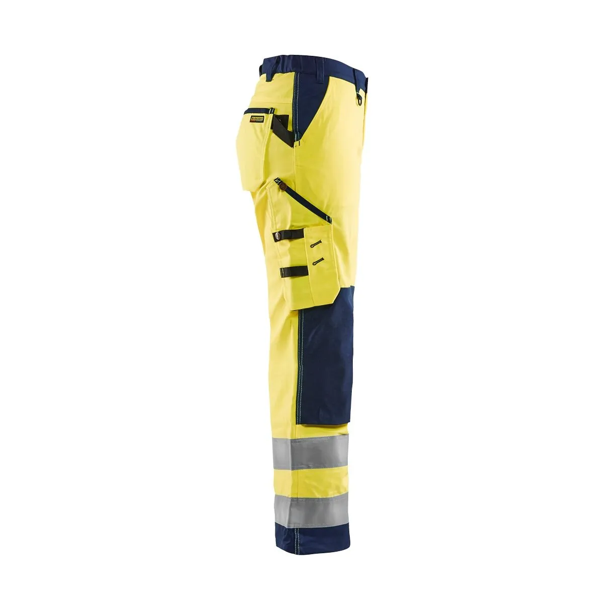 Ladies&#x20;High&#x20;Vis&#x20;Trousers&#x20;Without&#x20;Holster&#x20;Pockets&#x20;7155&#x20;High&#x20;Vis&#x20;Geel&#x2F;Zwart&#x20;-&#x20;Bl&#xE5;kl&#xE4;der