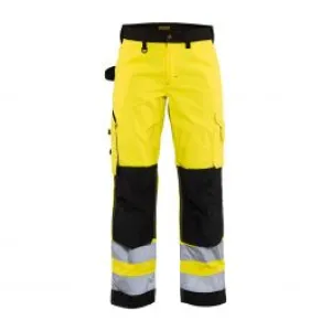 Ladies&#x20;High&#x20;Vis&#x20;Trousers&#x20;Without&#x20;Holster&#x20;Pockets&#x20;7155&#x20;High&#x20;Vis&#x20;Geel&#x2F;Zwart&#x20;-&#x20;Bl&#xE5;kl&#xE4;der