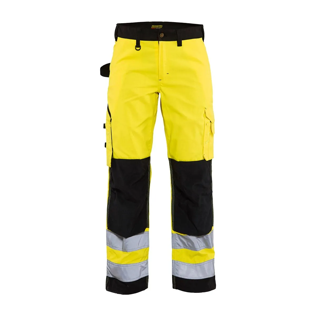 Ladies&#x20;High&#x20;Vis&#x20;Trousers&#x20;Without&#x20;Holster&#x20;Pockets&#x20;7155&#x20;High&#x20;Vis&#x20;Oranje&#x2F;Marineblauw&#x20;-&#x20;Bl&#xE5;kl&#xE4;der
