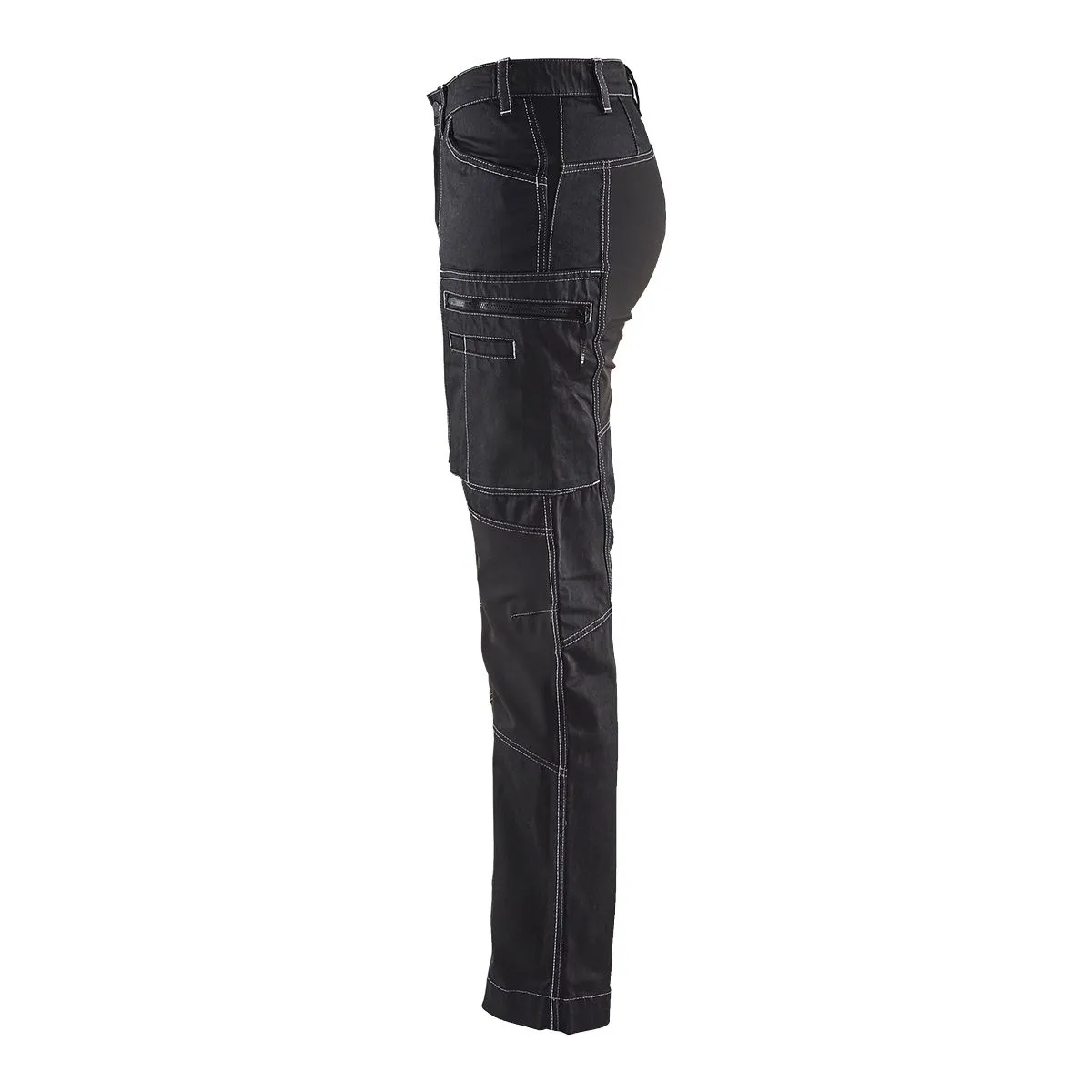 Ladies&#x20;Service&#x20;Trousers&#x20;Stretch&#x20;7159&#x20;Zwart&#x20;&#x20;-&#x20;Bl&#xE5;kl&#xE4;der
