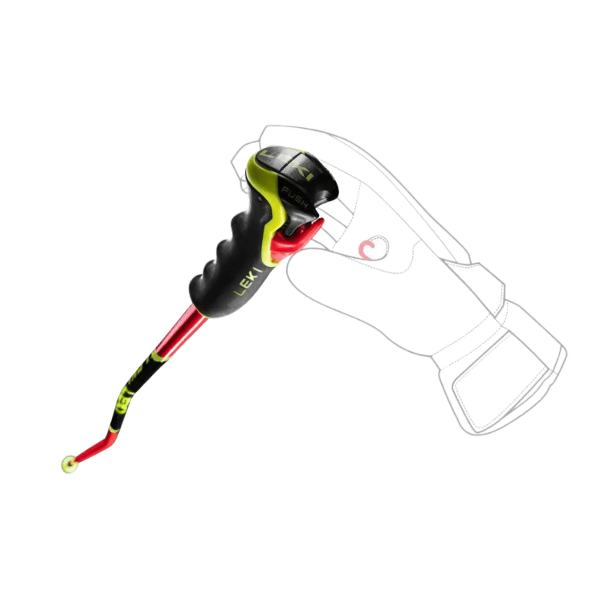 Leki WCR TBS GS 3D Ski Racing Poles 2024