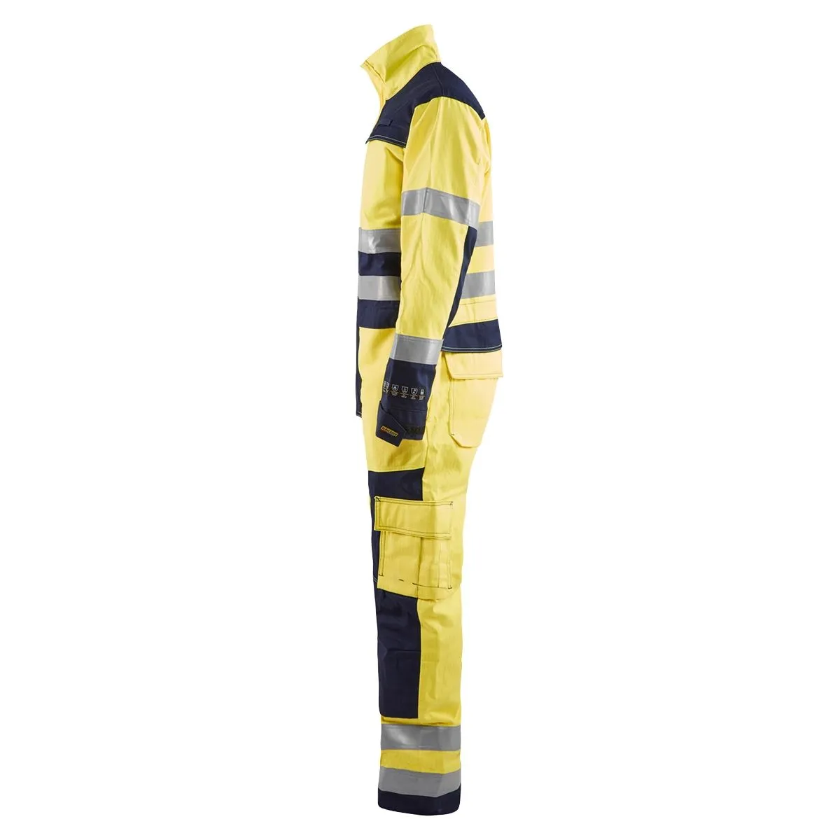 Multinorm&#x20;Overall&#x20;6378&#x20;High&#x20;Vis&#x20;Geel&#x2F;Marineblauw&#x20;-&#x20;Bl&#xE5;kl&#xE4;der