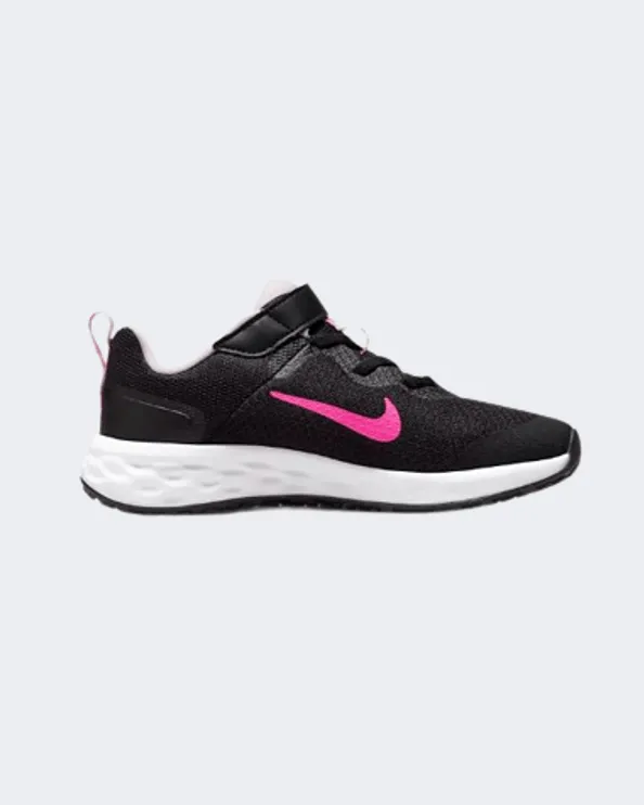 Nike Revolution 6 Ps-Boys Running Shoes Black/Pink