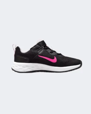 Nike Revolution 6 Ps-Boys Running Shoes Black/Pink