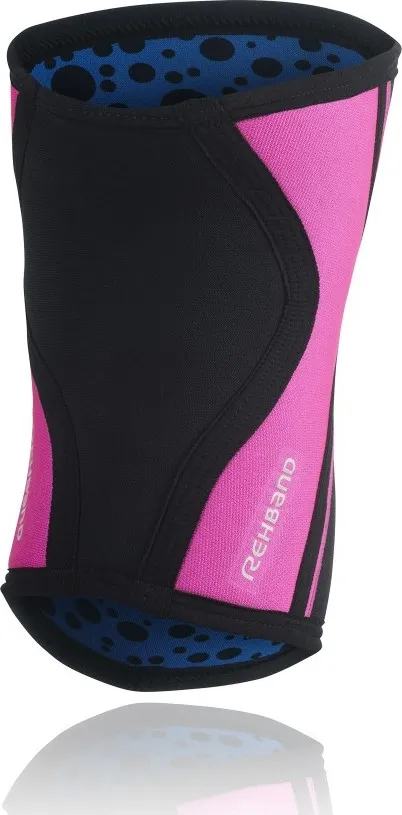 Rehband RX Knee-Sleeve 3mm Black/Pink | Buy Rehband RX Knee-Sleeve 3mm Black/Pink here | Outnorth