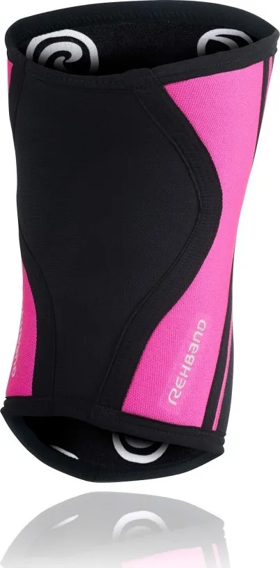 Rehband Rx Knee-Sleeve 5mm Black/Pink | Buy Rehband Rx Knee-Sleeve 5mm Black/Pink here | Outnorth