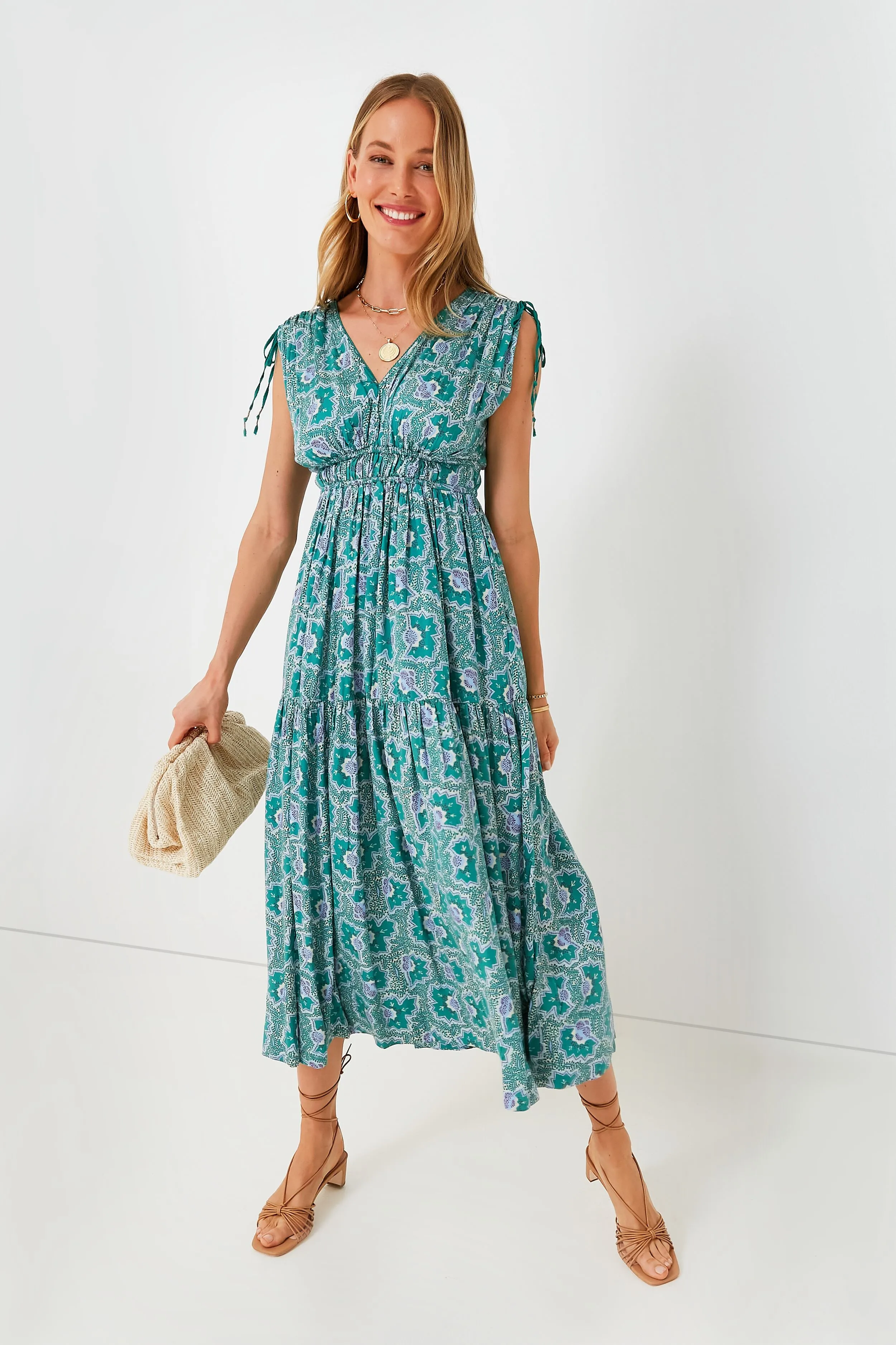 Safi Wisteria Rosalita Maxi Dress