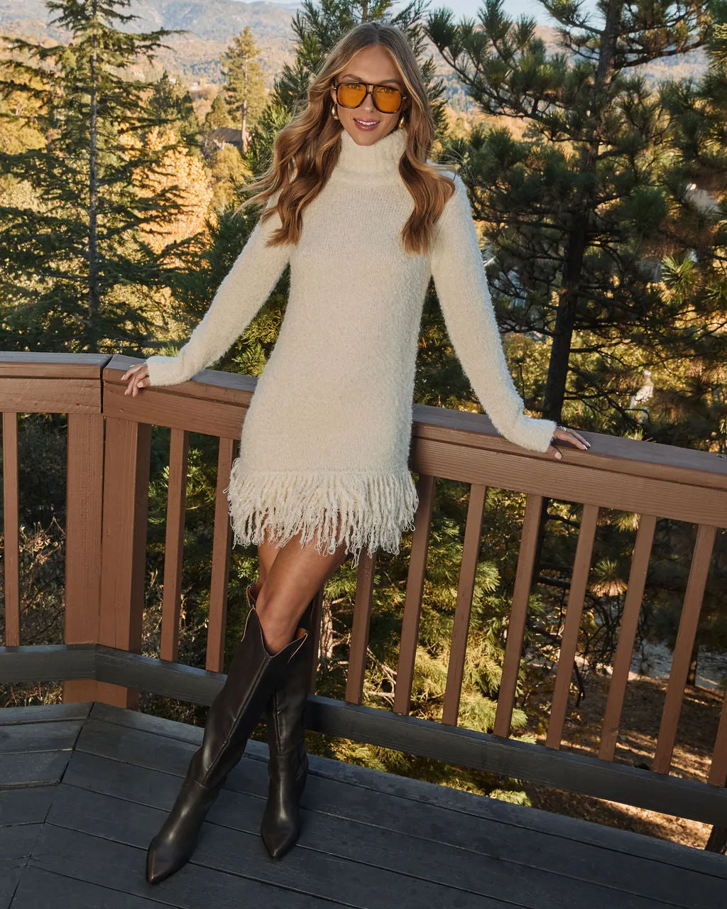 Sandalwood Western Knee High Boots