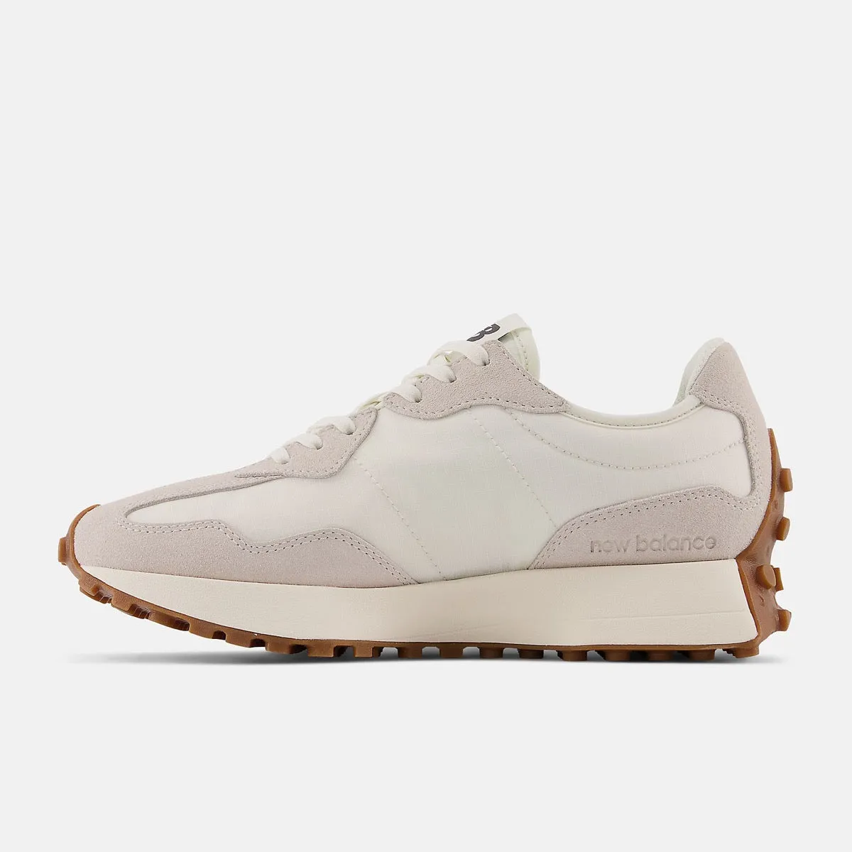Scarpe Donna NEW BALANCE Sneakers 327 in Suede e Mesh colore White e Animal Print