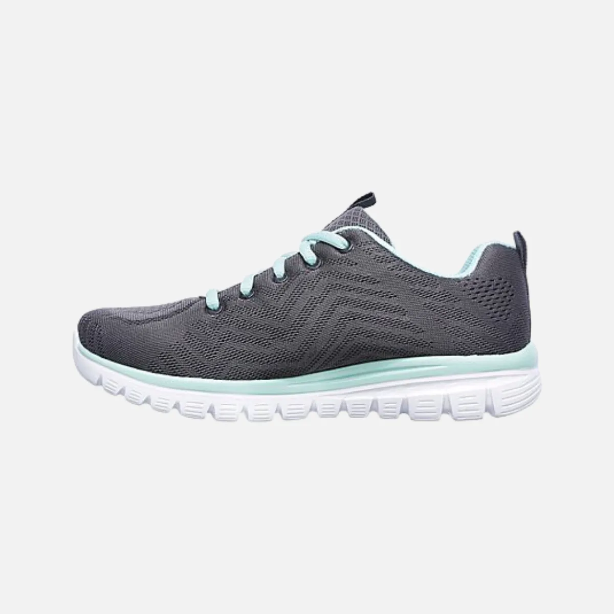 Skechers Graceful - Get Connected Women's Running Shoes -Charcoal/Green