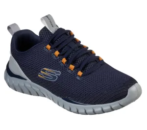 'Skechers' Men's Overhaul-Landhedge - Navy / Gray