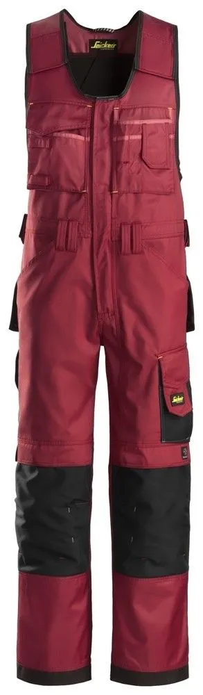 Snickers&#x20;0312&#x20;Craftsmen,&#x20;One-piece&#x20;Trousers&#x20;DuraTwill&#x20;-&#x20;Chili&#x20;Red