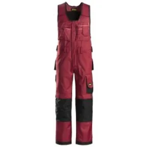 Snickers&#x20;0312&#x20;Craftsmen,&#x20;One-piece&#x20;Trousers&#x20;DuraTwill&#x20;-&#x20;Chili&#x20;Red