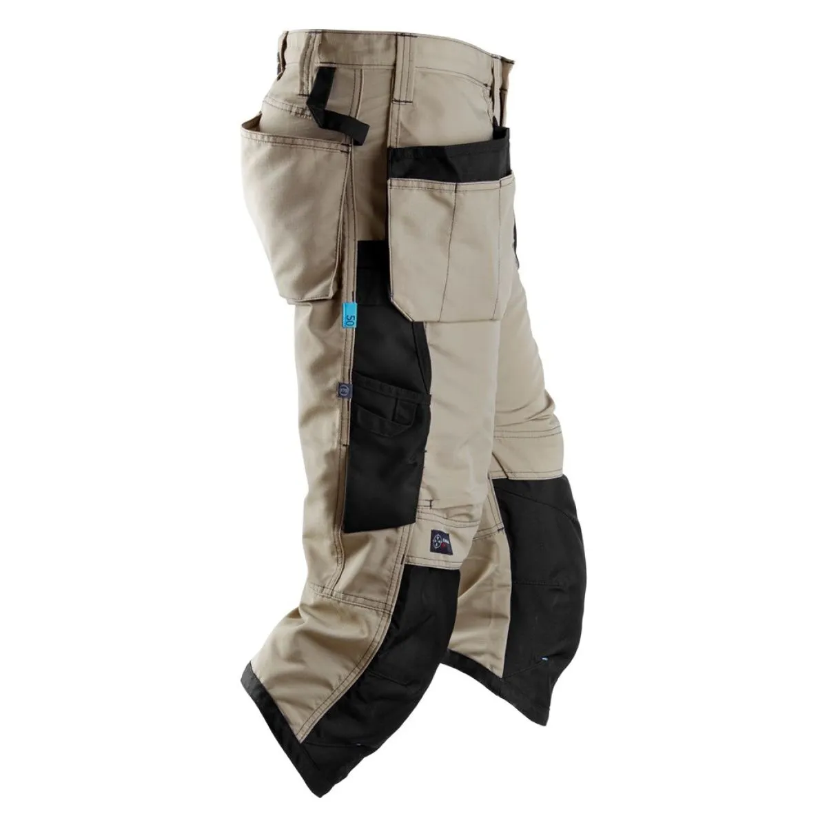 Snickers&#x20;6103&#x20;LiteWork,&#x20;37.5&#xAE;&#x20;Work&#x20;Pirate&#x20;Trousers&#x2B;&#x20;with&#x20;Holster&#x20;Pockets&#x20;-&#x20;Khaki