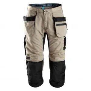 Snickers&#x20;6103&#x20;LiteWork,&#x20;37.5&#xAE;&#x20;Work&#x20;Pirate&#x20;Trousers&#x2B;&#x20;with&#x20;Holster&#x20;Pockets&#x20;-&#x20;Khaki