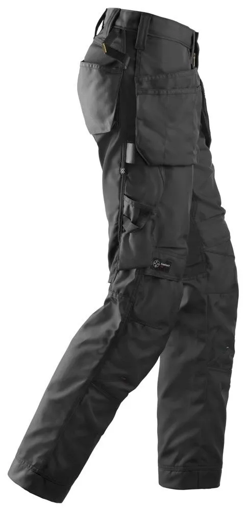 Snickers&#x20;6701&#x20;AllroundWork,&#x20;Women&#x27;s&#x20;Work&#x20;Trousers&#x2B;&#x20;with&#x20;Holster&#x20;Pockets&#x20;-&#x20;Black