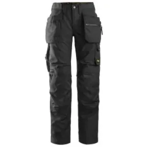 Snickers&#x20;6701&#x20;AllroundWork,&#x20;Women&#x27;s&#x20;Work&#x20;Trousers&#x2B;&#x20;with&#x20;Holster&#x20;Pockets&#x20;-&#x20;Black