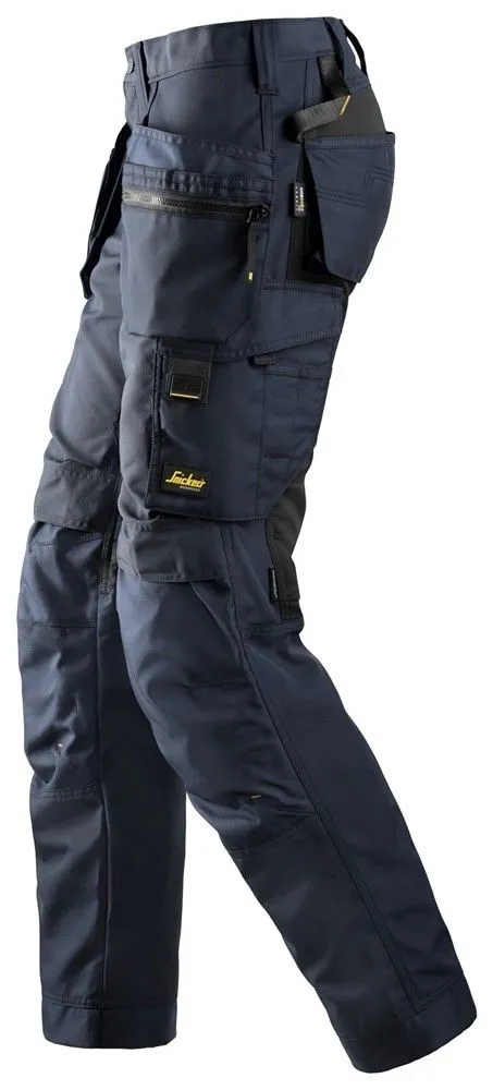 Snickers&#x20;6701&#x20;AllroundWork,&#x20;Women&#x27;s&#x20;Work&#x20;Trousers&#x2B;&#x20;with&#x20;Holster&#x20;Pockets&#x20;-&#x20;Navy