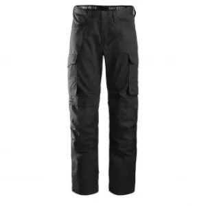 Snickers&#x20;6801&#x20;Service&#x20;Trousers&#x2B;&#x20;Knee&#x20;Pockets&#x20;-&#x20;Black