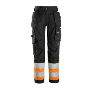 Snickers&#x20;High-Vis&#x20;Work&#x20;Trouser&#x20;Class&#x20;1&#x20;Women&#x20;6734&#x20;-&#x20;Orange