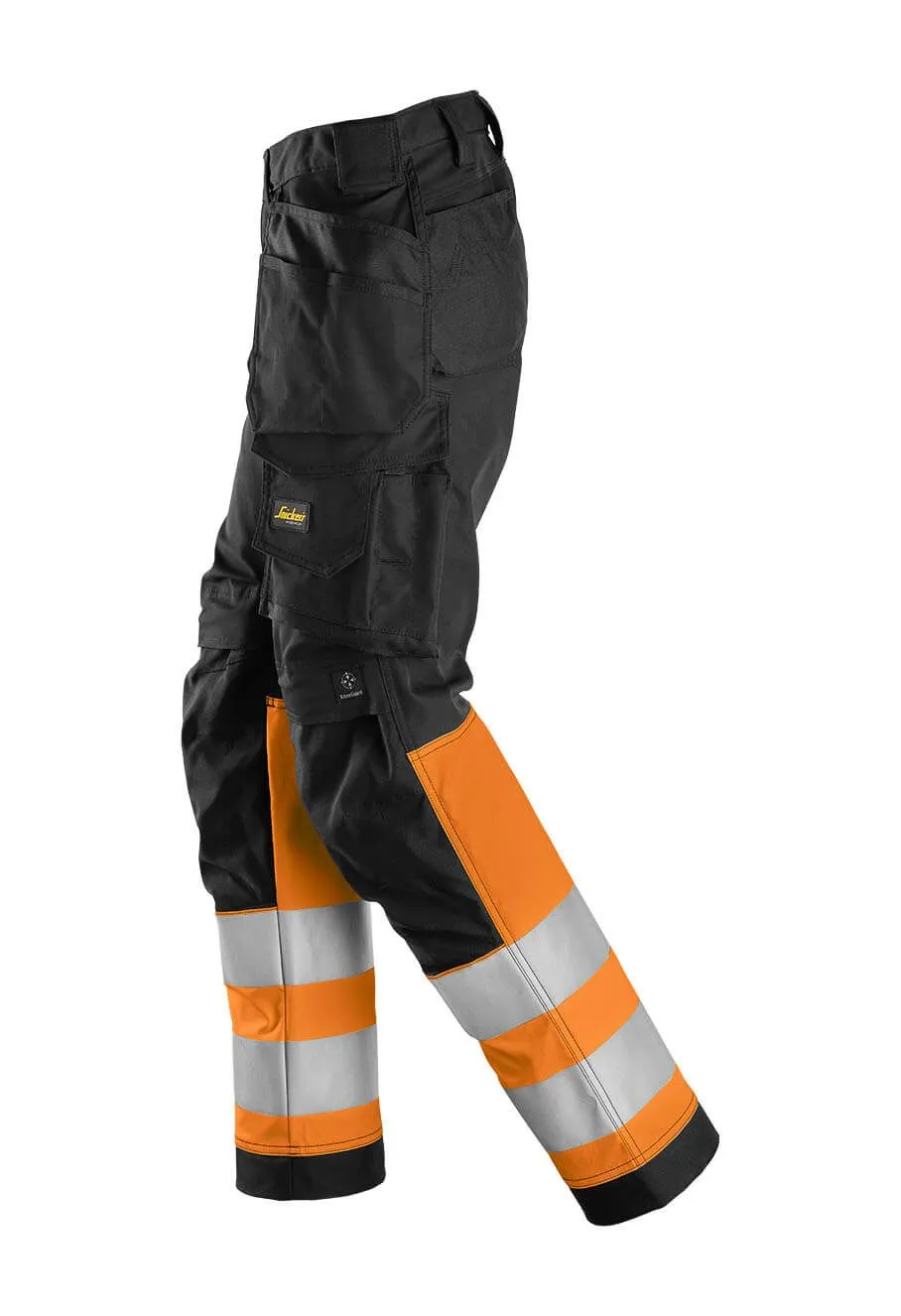 Snickers&#x20;High-Vis&#x20;Work&#x20;Trouser&#x20;Class&#x20;1&#x20;Women&#x20;6734&#x20;-&#x20;Orange