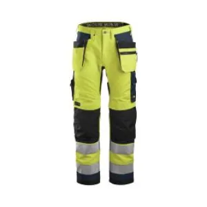 Snickers&#x20;Work&#x20;Trousers&#x20;High&#x20;Vis&#x20;Holster&#x20;Pockets&#x20;6230&#x20;-&#x20;Navy