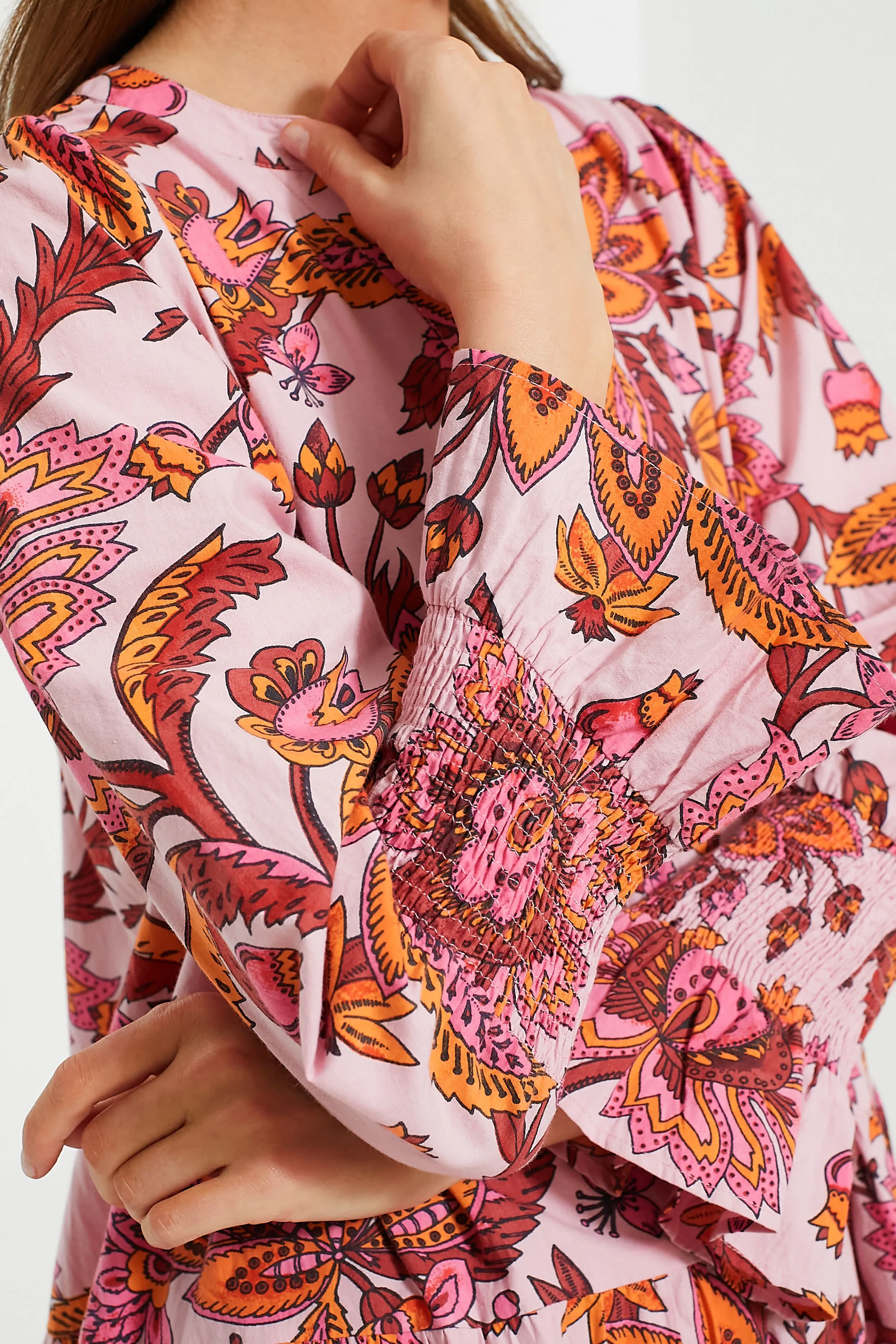 Sunset Chintz Kenzo Coverup