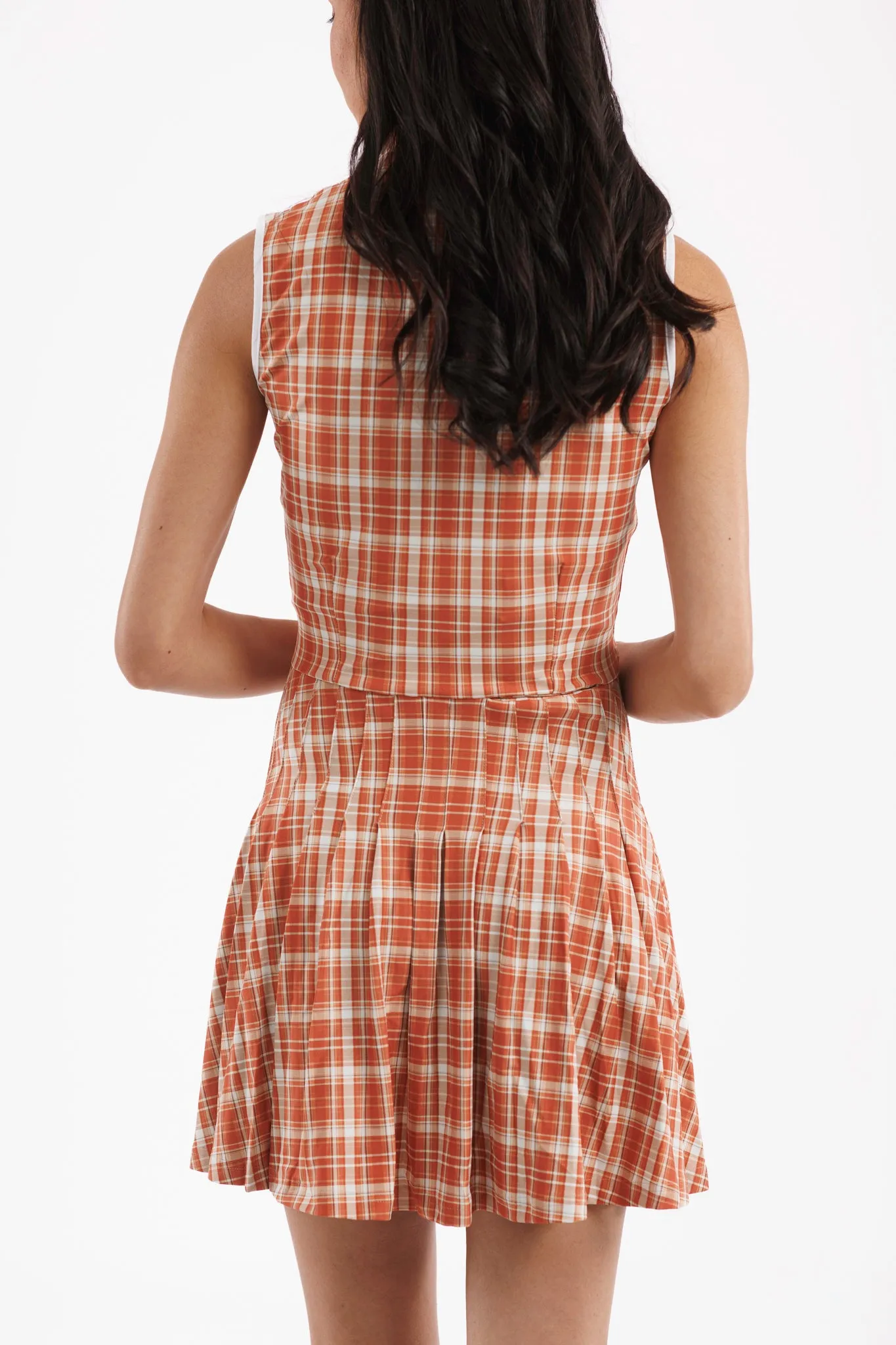 Tailgate Collection Mackenzie Dress - Texas Plaid