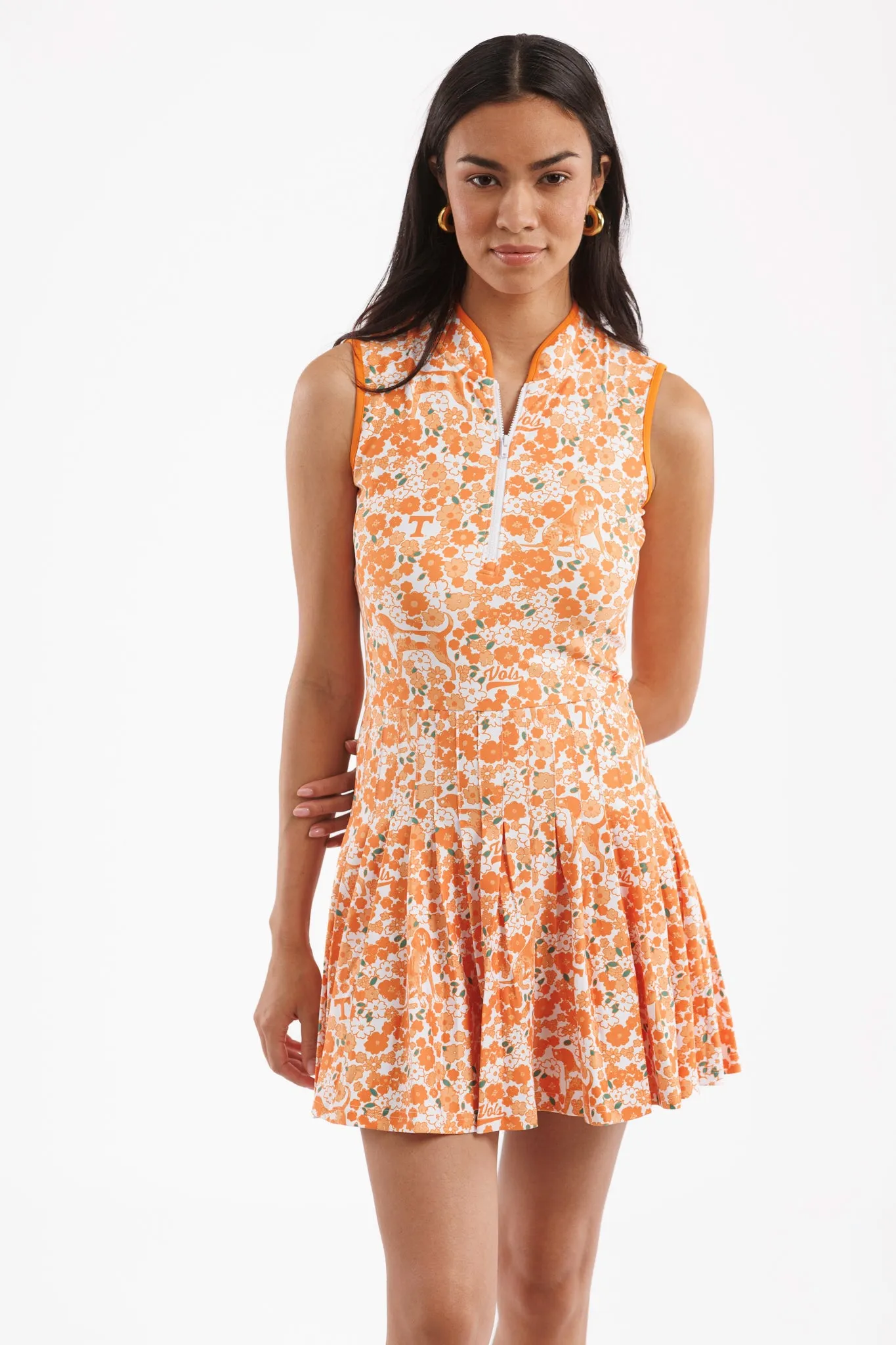 Tailgate Collection Mackenzie Dress - Volunteers Poppies