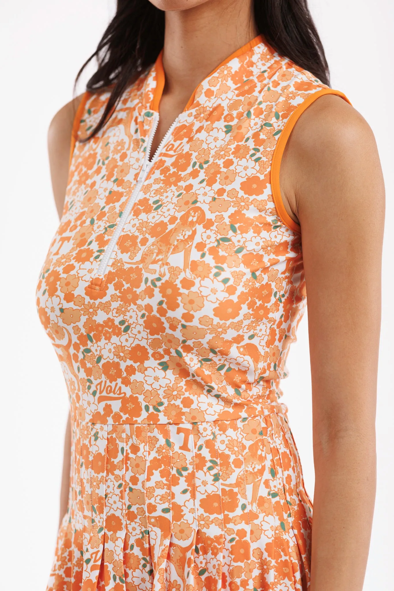 Tailgate Collection Mackenzie Dress - Volunteers Poppies