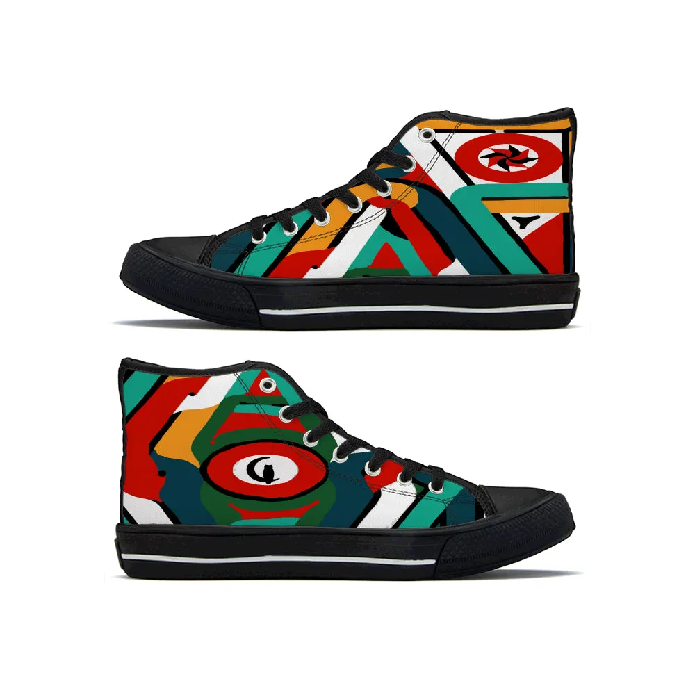 Tembe Art Maroons High Canvas