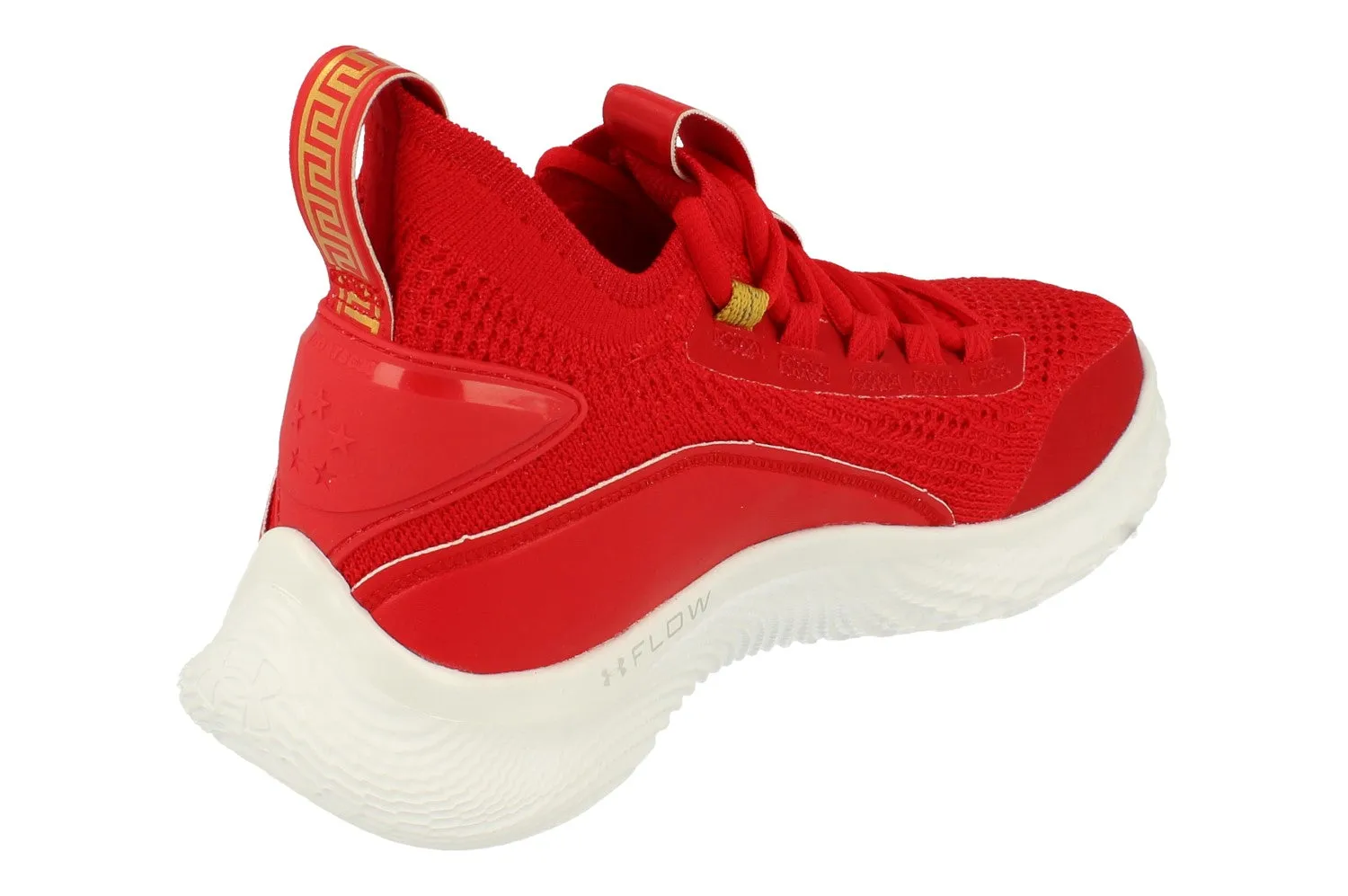 Under Armour Curry 8 Cny GS Basketball Trainers 3024036 600