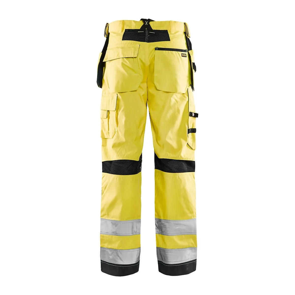 Ventilated&#x20;High&#x20;Vis&#x20;Trousers&#x20;1565&#x20;High&#x20;Vis&#x20;Geel&#x2F;Zwart&#x20;-&#x20;Bl&#xE5;kl&#xE4;der