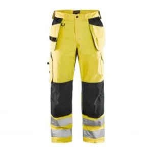 Ventilated&#x20;High&#x20;Vis&#x20;Trousers&#x20;1565&#x20;High&#x20;Vis&#x20;Geel&#x2F;Zwart&#x20;-&#x20;Bl&#xE5;kl&#xE4;der