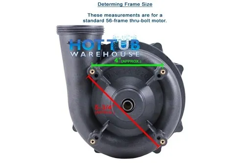Waterway Executive 5 Horsepower 2 Spd 56 Frame Pump 3722021-13 - 2.5" Intake 2" Discharge