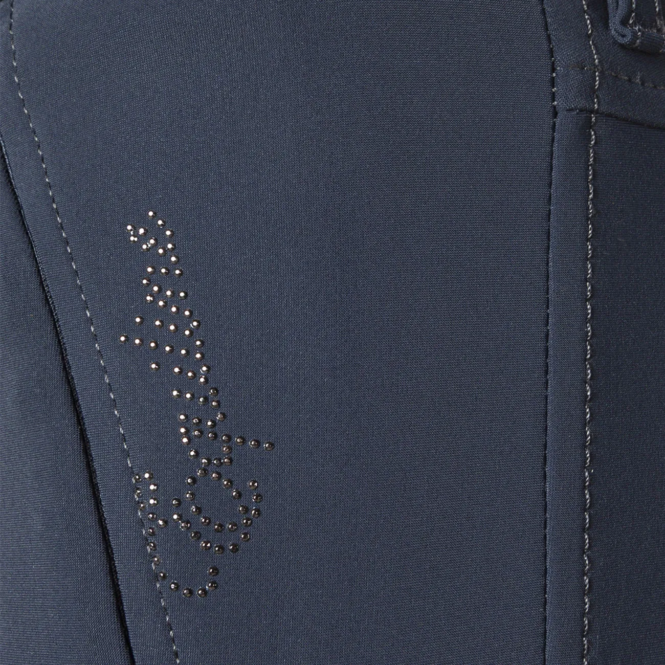 WOMEN&#x27;S HIGH WAIST KNEE GRIP PANTS ETTIEKH BLU
