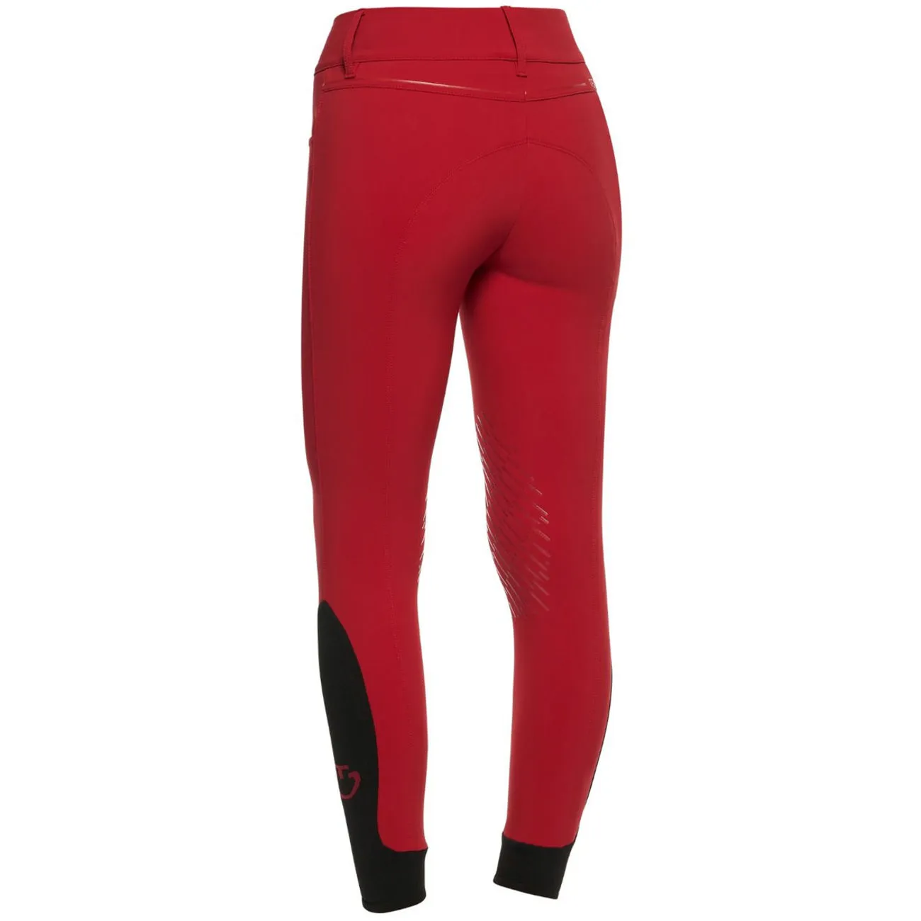 WOMEN&#x27;S HIGH WAISTED TROUSERS WITH KNEE GRIP CAVALLERIA TOSCANA