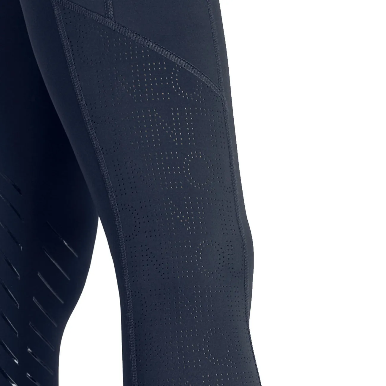 WOMEN&#x27;S KNEE GRIP LEGGINGS CERINK BLUE