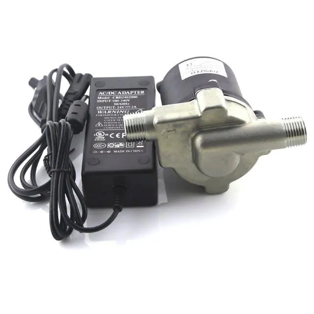 Wort Hog High Temperature Pump w/ Stainless Steel Head