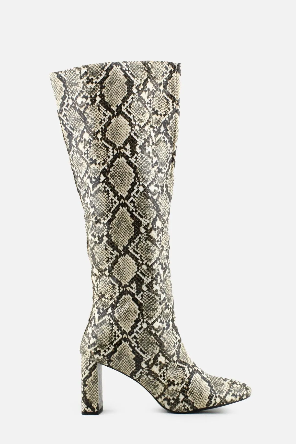Zara Block Knee High Boots | 100% Authentic Leather